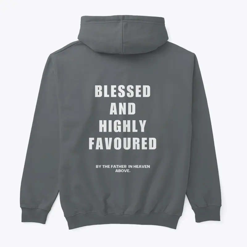 BLESSED HOODIE (GREY)