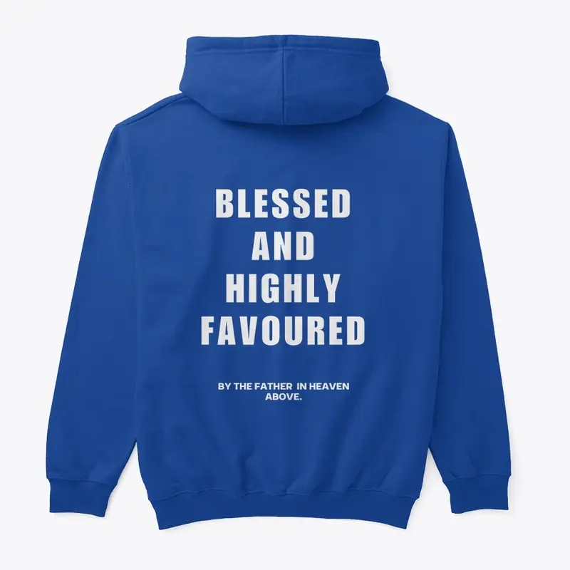 BLESSED HOODIE (BLUE)