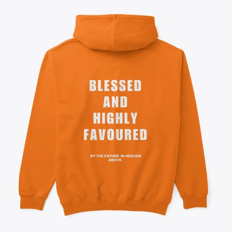 BLESSED HOODIE ( YELLOW)