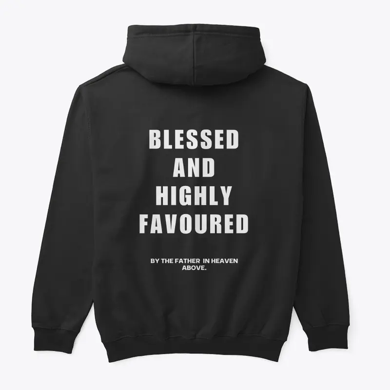 BLESSED HOODIE (BLACK)